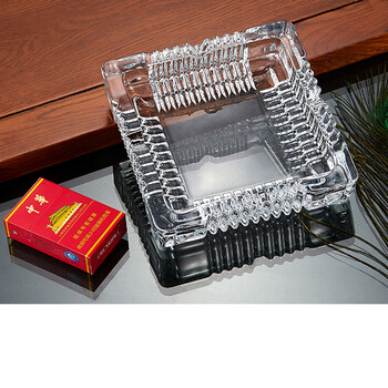 云筑 烟灰缸 玻璃烟灰缸 办公室烟灰缸 一个价格 企业定制 100个起售 不零售