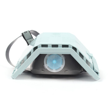 地球 3200 防尘半面罩防颗粒物半面罩防粉尘半面罩 灰1个