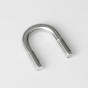 波浩 BOHAO 镀锌u形管卡dn20  不锈钢U形螺丝 U型卡 U型螺栓 U型管卡管夹  一个价100个起售