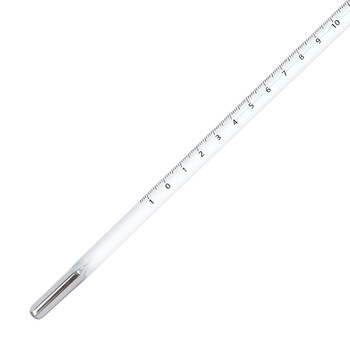 匡建仪表（CONJANT）石油玻璃温度计 GB-68 1支 -1+38℃精密棒式测温仪 工业化工实验室用 可过检 GB-68 