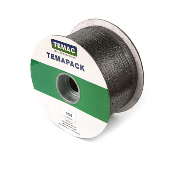 TEMAC/太美6200石墨盘根外包镍丝30*30mm 5KG/卷 可定制