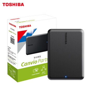 东芝（TOSHIBA）2TB 移动硬盘机械Partner USB 3.2 Gen 1 2.5英寸 兼容Mac 轻薄便携 稳定耐用
