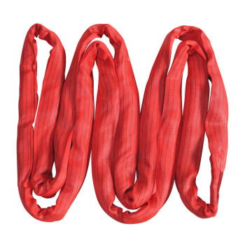 晟雕 柔性吊装带双扣环形吊绳工业起重行车圆形吊带  3吨1.5米双扣