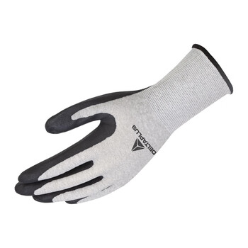 代尔塔（Deltaplus）201724 VV722ESD 丁腈发泡尼龙针织手套 耐磨抗油汽车石油行业 定做 8码 12副