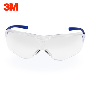 3M 10437户外骑行防风防沙防尘护目镜 工业防刮打磨防护眼镜 5副
