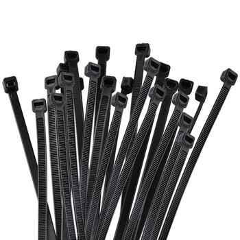 飞尔（FLYER）自锁型扎带 黑色塑料卡扣束线扎线带 100条/包【4.8×250mm】