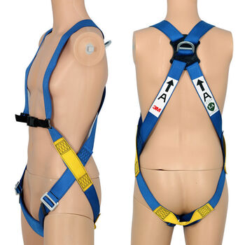3M 凯比特1390000+1390235全身式3点调节安全带+双大挂钩安全绳 1套定做