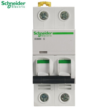施耐德 小型断路器 空气开关 A9系列 iC65N 2P C10A A9F18210
