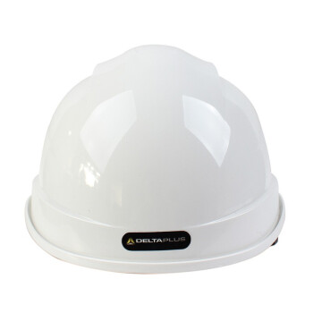 代尔塔102022安全帽 钻石5型ABS防金属喷溅耐150℃高温工程电力工地建筑施工防护头盔+102021下颌带 白色