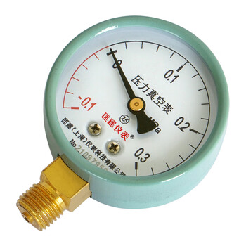 匡建仪表（CONJANT）Y-60 压力表 径向指针式 水压表油压表气压表压力表 表盘直径60mm -0.1+0.3MPa