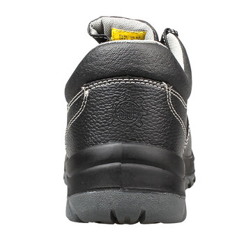 鞍琸宜/SAFETYJOGGERSBESTRUNS3劳保鞋钢头钢底防砸防刺穿防静电透气耐磨防护鞋黑色44码1双可定制