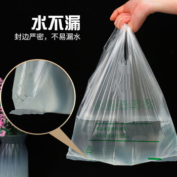 飞尔（FLYER）手提塑料袋 包装袋 20×30cm 40个/包 50包起批【FLb520】