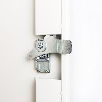 京度气瓶储存柜  单瓶实验室压缩气体柜医院高压实验室安全储存柜无报警器可定制 白色