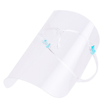 者也 透明防护面罩 防油烟防烫伤防飞溅双面防雾防油面屏