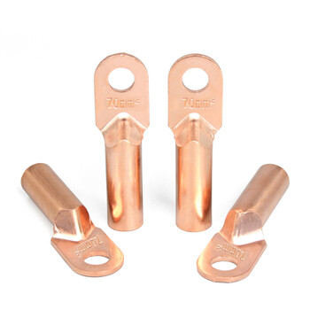 BOWERY DT铜鼻子电缆接头DT-50平方铜接线端子线鼻子酸洗堵油线耳紫铜端子 1个