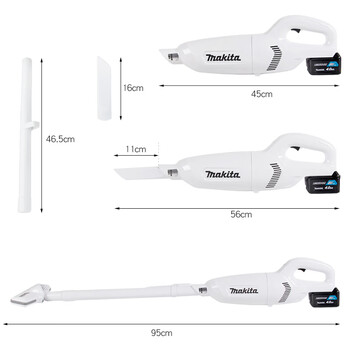 牧田（MAKITA）CL106FDWMW 酒店宾馆手持式吸尘器 12V锂电池胶囊式吸尘器