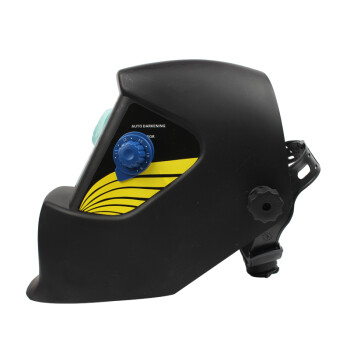君御 W7002光控可调式PC外保护镜片棘轮式可调节头带太阳能充电自动变光面罩