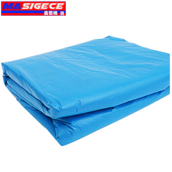 麦思格测(MASIGECE)MAX-SL304 加厚大号一次性平装垃圾袋 商用环卫分类 100*120CM 蓝色 50个/包【环保分类】