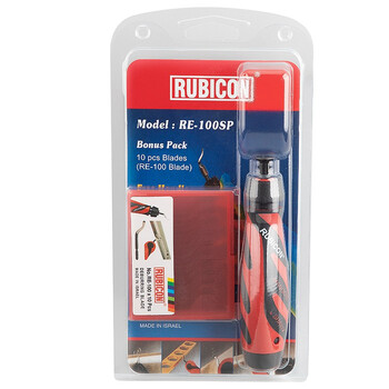 RUBICON罗宾汉 RE-100SP进口刮刀 修边刀 修边器 刮边刀 手柄(附10刀片)