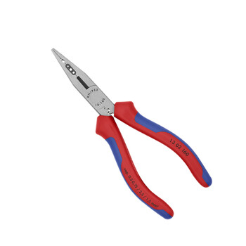 凯尼派克（KNIPEX）13 02 160 电工专用钳 抛光 双色手柄 160mm 切割类工具 钢
