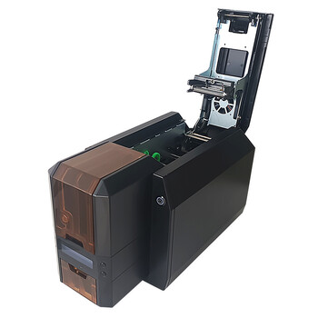 译维（Ezscan）SUP330 证卡打印机批量彩色PVC卡片员工卡制卡机（白色）