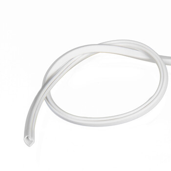 BOWERY手写空白异形管PVC材质异型套管号码管凹字型标识线号管1.5平方 14米/卷 1卷