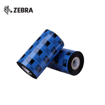 斑马（ZEBRA）工业级条码不干胶打印机专用蜡基碳带A1600BK09030(90mmX300m 48卷/箱)期货可定制