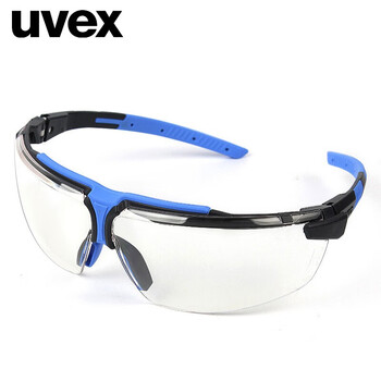 uvex优唯斯 9190275护目镜透明防雾挡风防尘防风沙骑行摩托车运动打磨 1副