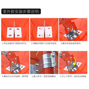 坚冠 交通道路广角镜 停车场车库弯道凸面反光镜 路口转角弯球镜凹凸镜防盗镜 直径80CM室外镜