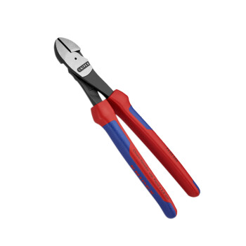 凯尼派克（KNIPEX）74 02 250 省力型斜口钳 抛光 双色手柄 250mm 切割类工具 钢