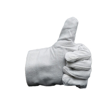 玄蜂 XYST-FB6 帆布手套 通用均码 10双/打（计价单位：双）定制商品  白色