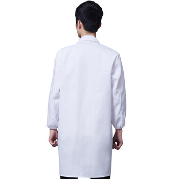 者也 白大褂 长袖服男女药店护士服卫生工厂实验工作服 厚款160码
