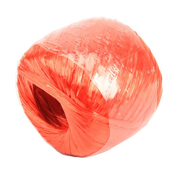 卡夫威尔 尼龙绳子捆绑用打包绳子 塑料撕裂绳捆扎绳撕裂带 包装绳草球绳封包扎带 红色 150g YJ3513