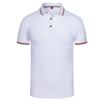 劳博士 polo衫定制班服文化广告衫短袖diy棉团队服印字logo劳保工作服 红色 M