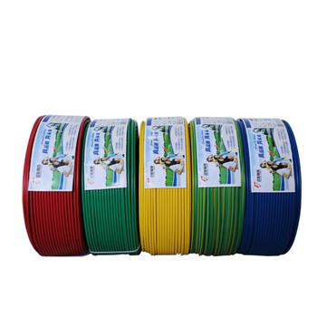 远东电缆 ZC-BVR 6平方阻燃C级铜芯单芯多股软线100米 红色简装