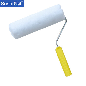 苏识 QJ0063 滚筒刷无死角滚刷乳胶漆小滚筒涂料滚筒 9寸加密长毛无死角滚筒刷 一把