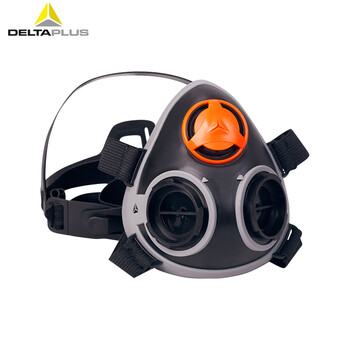 代尔塔（Deltaplus）105014 M6400系列双滤盒半面罩（不含滤盒）定做 1个