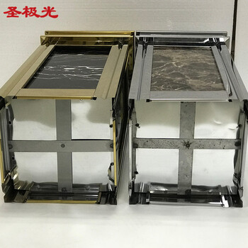 圣极光不锈钢垃圾桶烟灰桶大堂垃圾箱710830可定制29*29*63cm