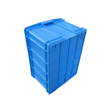 知旦 700-390周转箱 外径:757*565*400mm物流箱塑料方箱物流周转箱储物箱仓库车间工业物流箱 Z-700390