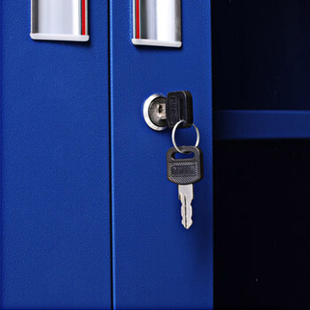 万尊防暴器材柜钢制盾牌柜反恐器械装备柜1200*400*1600mm安保安全器材柜消防柜（不含柜内器材）