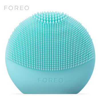 斐珞尔（FOREO）洁面仪 APP测肤硅胶电动清洁毛孔洁面仪 洗脸仪 可换电池 LUNA fofo 薄荷蓝