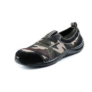 代尔塔（Deltaplus）301217 松紧安全鞋 帆布网面舒适透气 防砸防刺穿防滑耐磨 定做 42码 1双