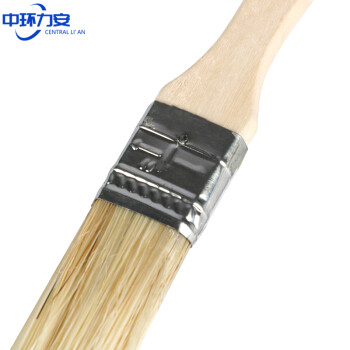 中环力安【高档长毛加厚1.5寸】油漆刷软毛刷子无痕长柄1寸2寸3寸4寸8寸烧烤猪毛刷