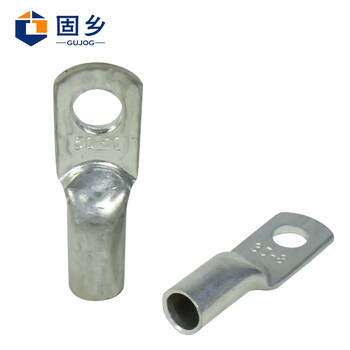 固乡【五只装】 电缆裸端子 JG铜接线端子 冷压线鼻子 铜鼻子 JG10平方铜镀锡鼻子