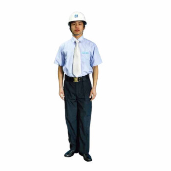 巨成 中国建筑 工装 男短袖衬衣金盾棉 175身高/42  活动款 企业定制