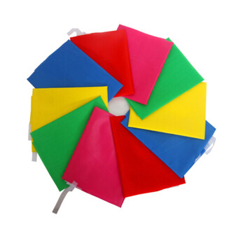 海斯迪克 HK-400 飘旗横旗（10面）彩色旗帜 活动彩旗 广告彩旗 户外彩色旗子 导游旗子60*90cm