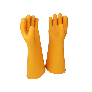 双安 35KV带电作业绝缘手套电压高压工作CX351
 410mm 1副