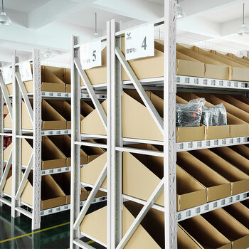 恒载中型仓储货架展示架储物架置物架子承载250kg白色200*60*200=4层主架可定制