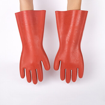 踏雪（TAXUE）12KV橡胶电绝缘手套电压等级4500V电工电力配电房防触电带电作业定做 1双