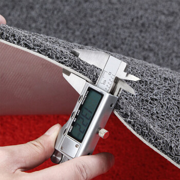 海斯迪克 HK-45 加厚防滑喷丝门垫丝圈地毯卷材裁剪/防尘 定制进门垫电梯地毯 灰色1.2M*15mm*1M 多拍不截断